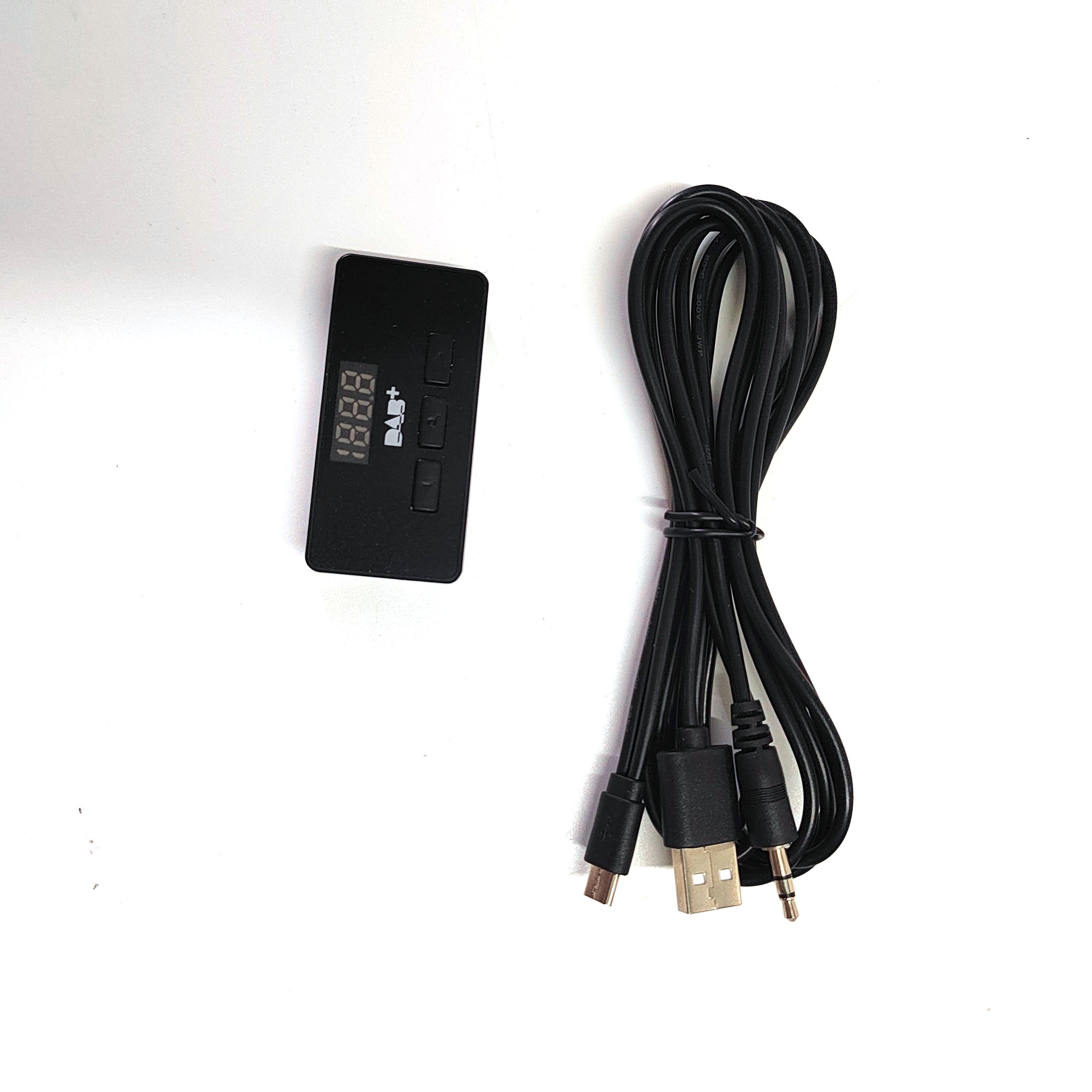 Original Car Upgrade DAB+ Box Digital Broadcast DAB Receiver with DAB Antenna