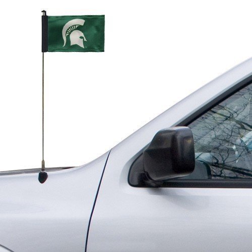 Custom Printed Polyester Advertising Hanging Car Antenna Flags