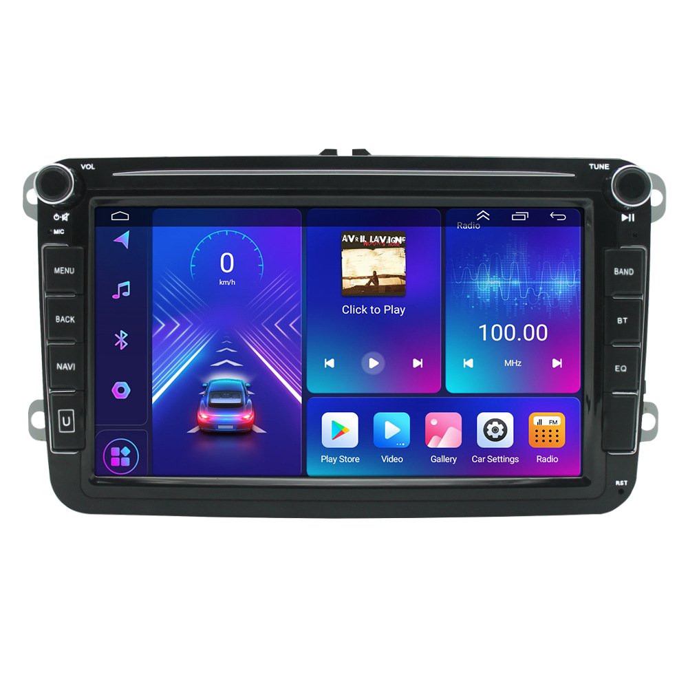 Universal 4G 7/8/9 Inch Car DVD Player For VW Android BT MP3 RDS Antenna Radio Multimedia Touch Screen 2Din Car GPS Navigation