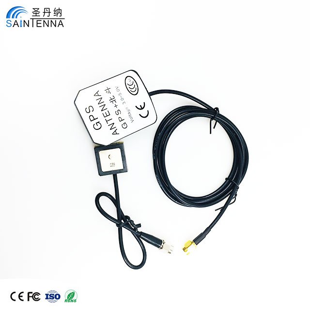 High Gain Black Car Active 1575MHz Gps Antenna