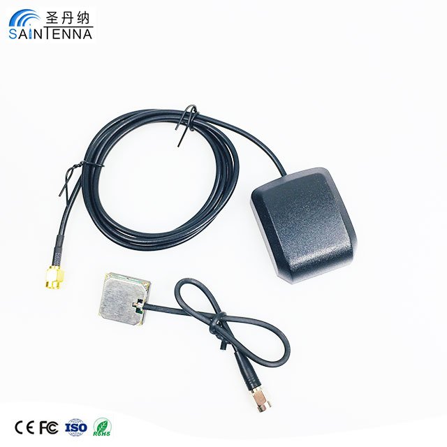 High Gain Black Car Active 1575MHz Gps Antenna