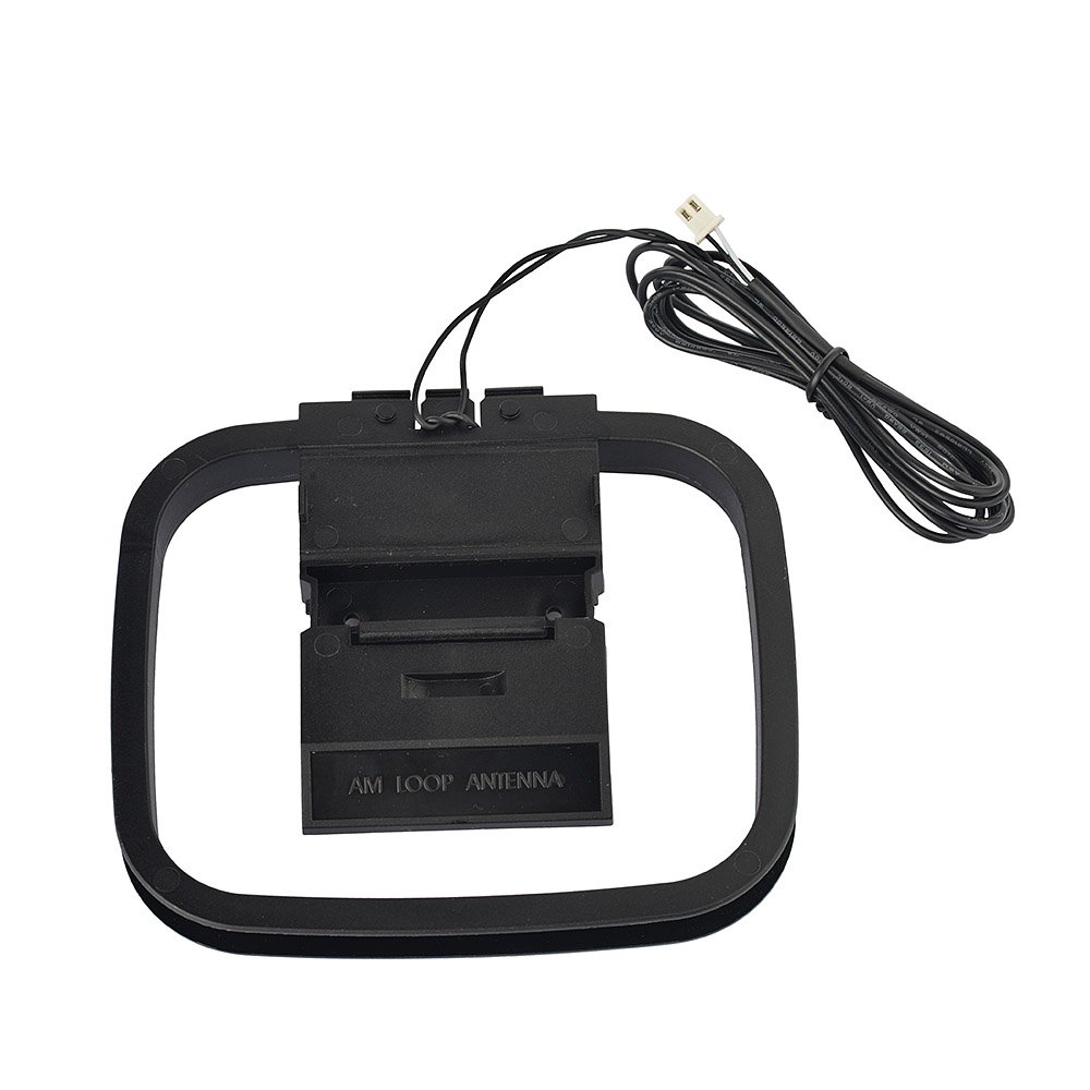 Superbat Indoor AM LOOP Antenna with 2 Pin Mini Connector for Sony Compact Disc Stereo Receiver Radio Audio System