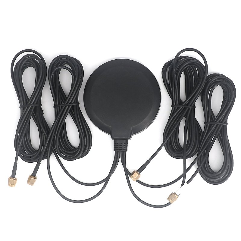 Waterproof Outdoor Car Antennas Types 4 In 1 GSM WIFI 4G LTE GLONASS GPS Combination Antenna For Fleet Management