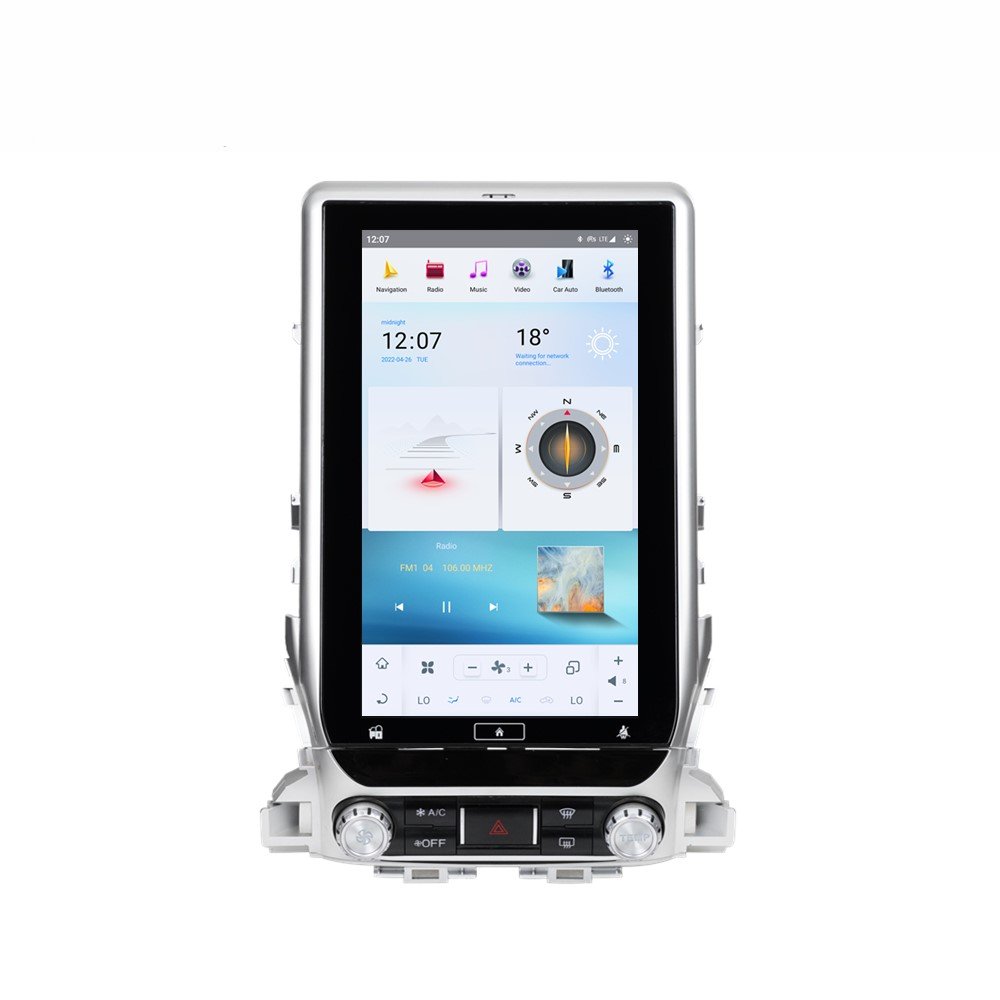 13.3inch Android Unit 128G Car Radio for TOYOTA Land Cruiser 200 LC200 2016 - 2021 Auto Stereo GPS Navigation Multimedia Player