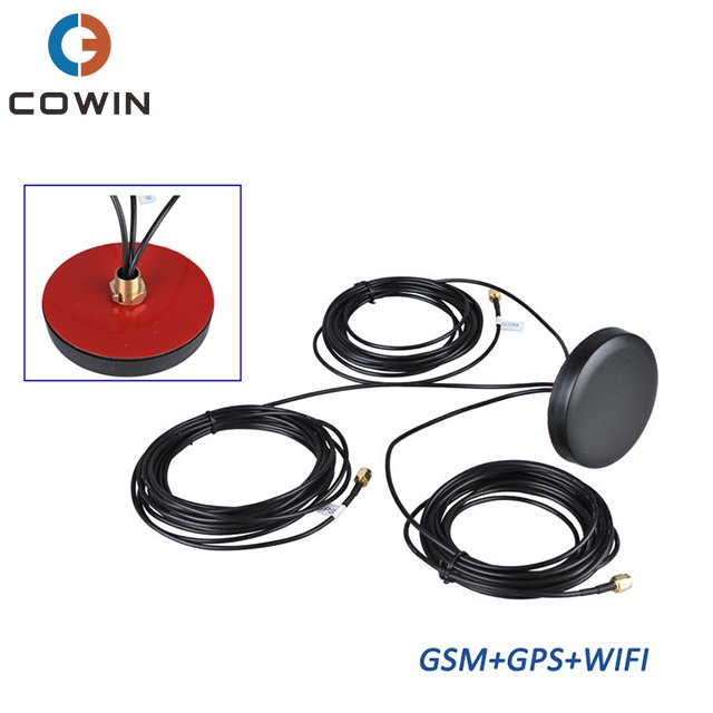External GPS WIFI 4G Antena , 3x3 Mimo Combo GPS Antenna For Car Truck