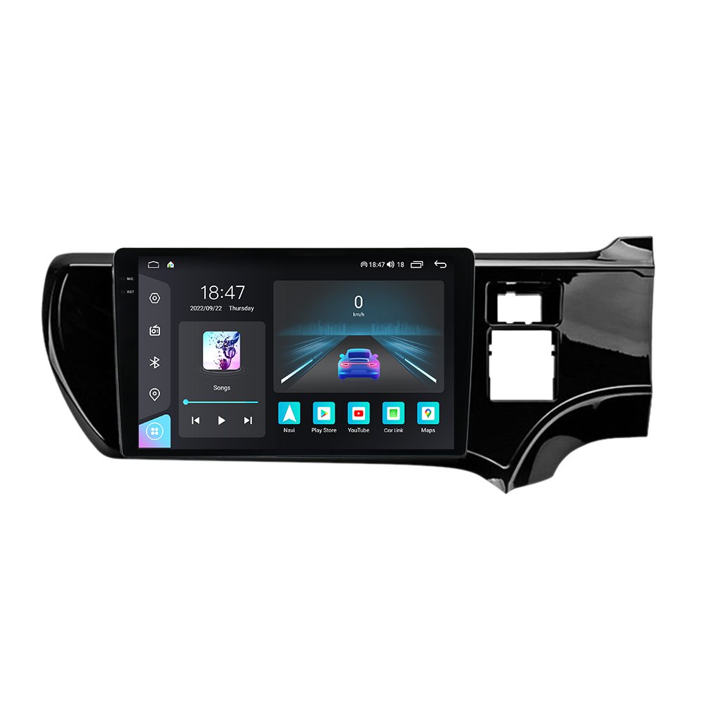 M6 PRO Android 12 2K QLED Screen Car Gps tracker for Toyota Aqua 2011-2017 Smart Car Audio Display Boards