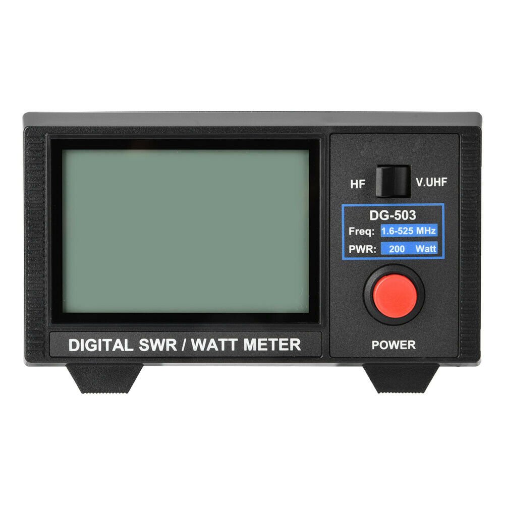 Digital SWR WATT Meter 3.5" LCD for Two-Way Radios Walkie Talkie DG-503