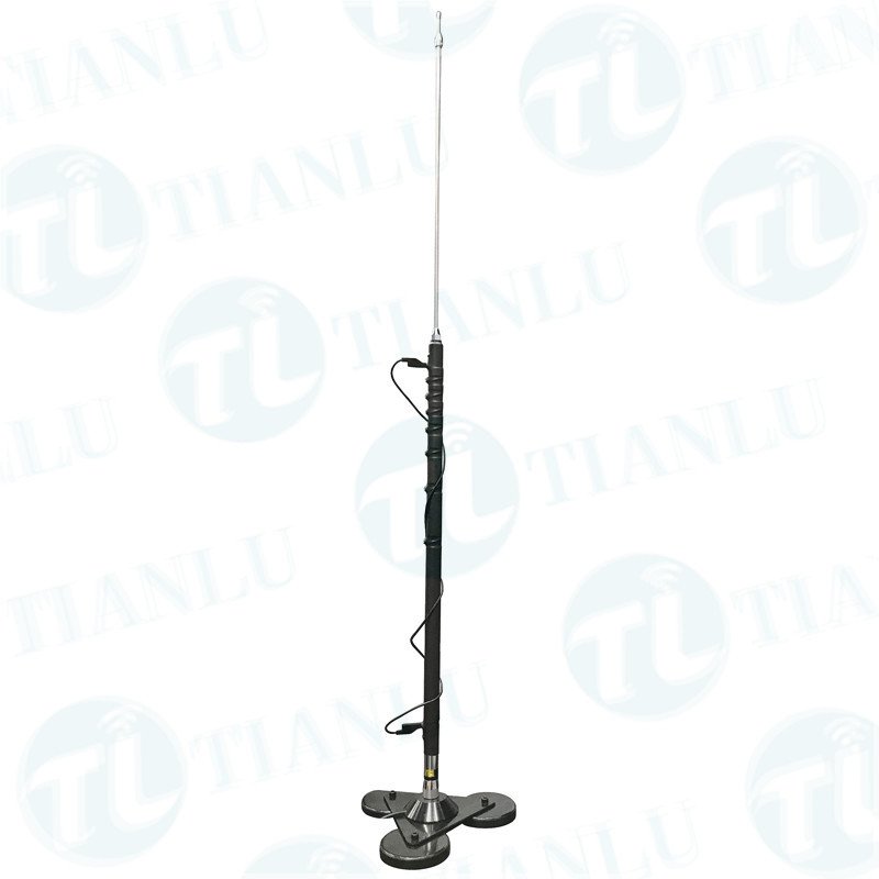 3.5-50MHz HF wideband outdoor stainless steel whip cb radio antenna