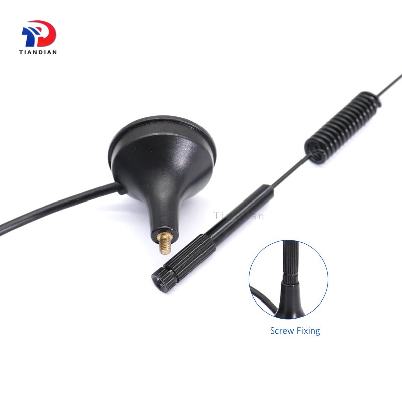 Factory Wholesale External Signal Booster High Gain 15dBi Gsm 2G 3G Lte 4G 5G Sucker Spring Antenna
