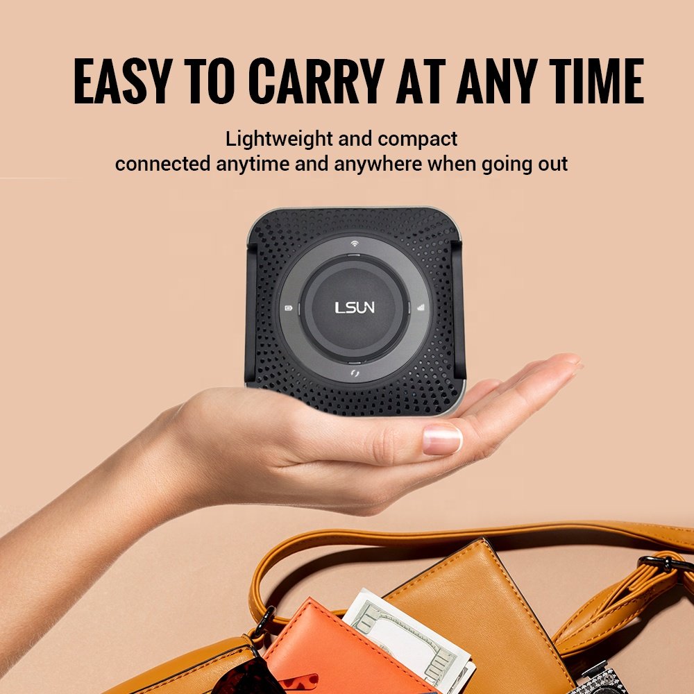 LSUN MF607 Long Rang 4G FDD LTE Mobile WiFi Hotspot 5000mAh Battery Cat4 300M Pocket CAR Mobile Wifi Router External Antenna