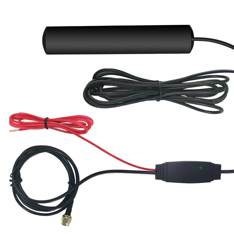 174-239MHz Amplifier Adhesive Automotive Car FM AM DAB Radio Patch Antenna Aerial for Vehicle Truck