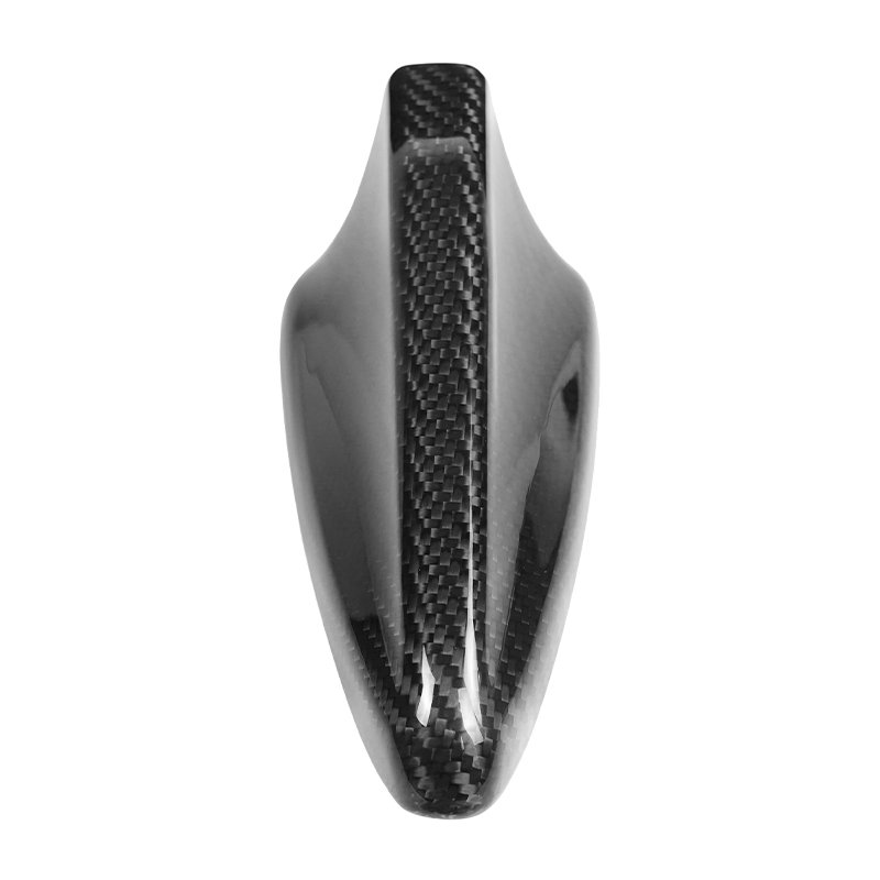 Shasha Carbon Fiber Dry Rooftop Antenna Cover Car Exterior Accessories Decoration for KIA Stinger 2018-2023