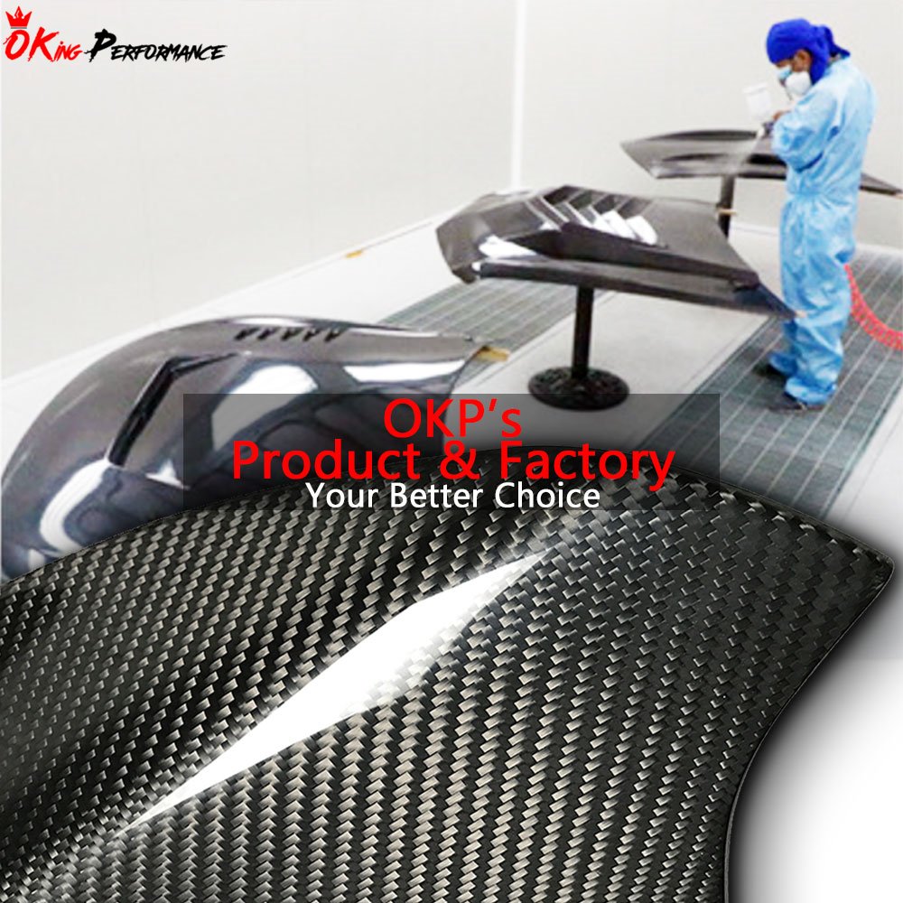 Dry Carbon Fiber Roof Shark Fin Antenna Cover for BMW M3 M4 F80 F82 2014-2020