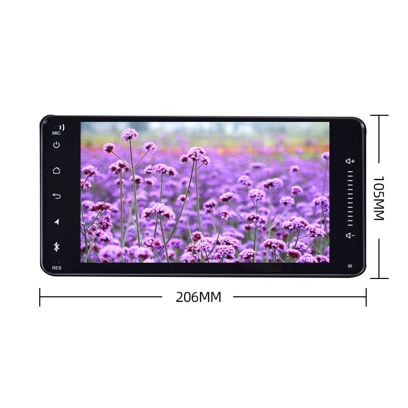 Universal 7inch 2din 1+16GB Car Android Dvd Player for Toyota Collora Car Video