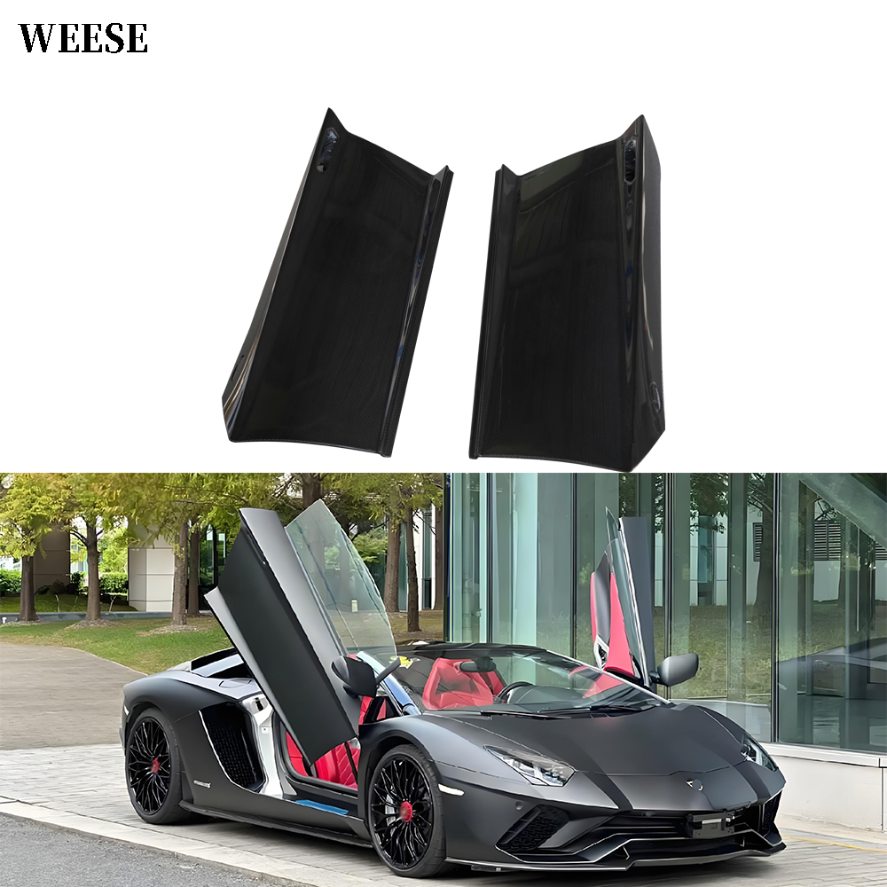 WEESE Vehicle Carbon Fiber Car Exterior Door Panel for Lamborghini Aventador Lp700/lp720 SVJ Side Door
