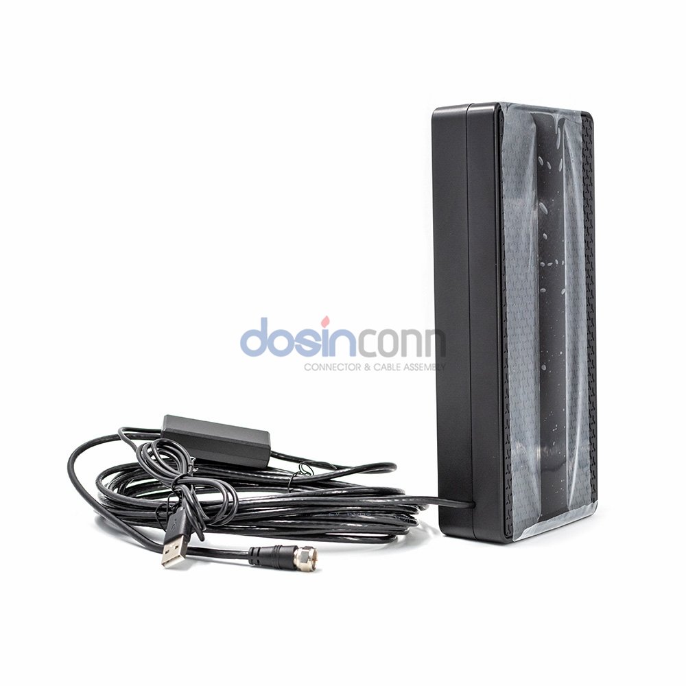 High Performance Outdoor Indoor HDTV Digital TV Antenna with Amplifier Coaxial Cable for Home/Car/Boat