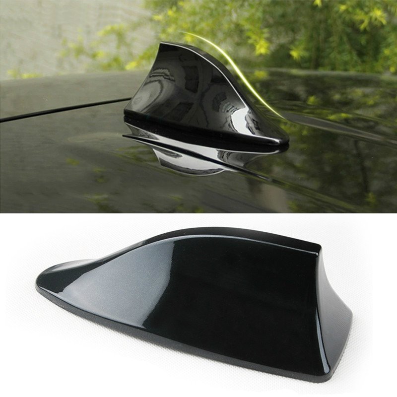 Universal Car Shark Antenna Auto Exterior Roof Shark Fin Antenna Signal Protective Aerial Car Styling