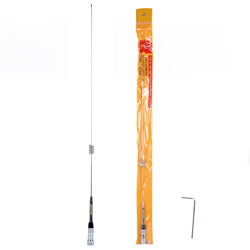 136-174Mhz or 400-480Mhz VHF/UHF Car Radio Spring Base Antenna
