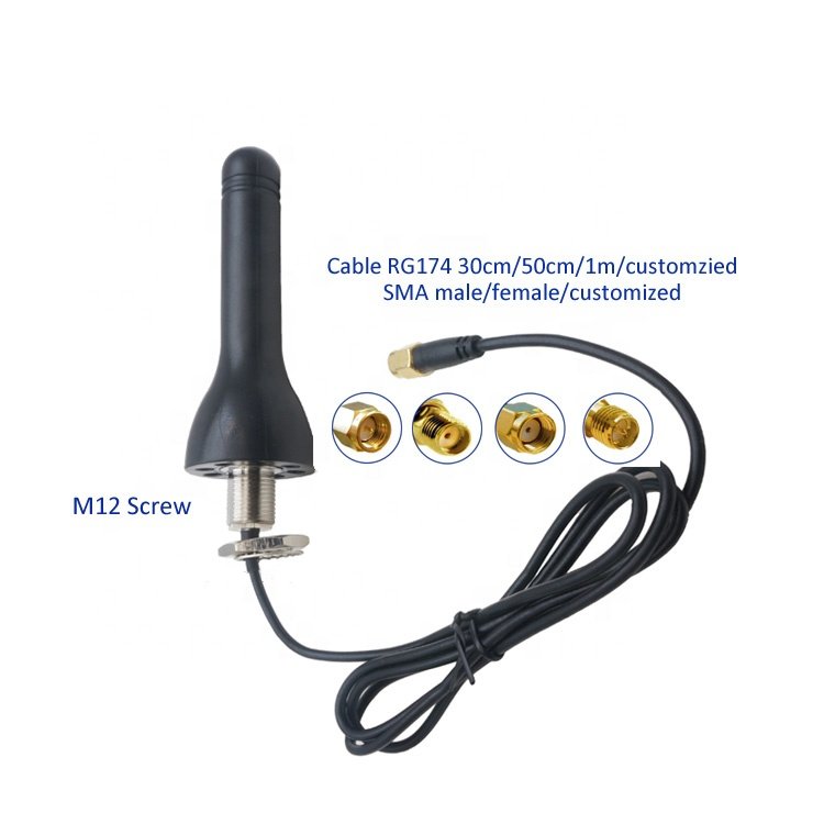 Smart car charging pile waterproof roof mount 5dbi high gain wifi Antenna omni directional zigbee 2.4ghz cabinet antenna