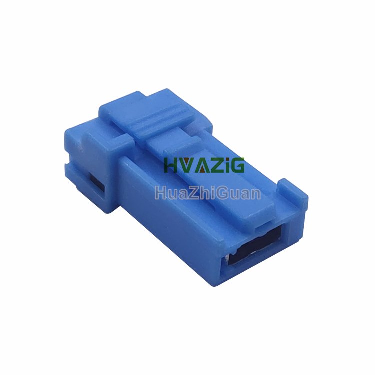 1 Pin Female Automotive USB Antenna Plug 6.3mm Series Blue Terminals Housing Wiring Harness Connector for Hon Da 90980-12960