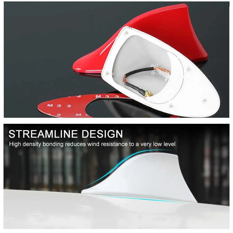 Universal Car Shark Fin Antenna Auto Radio Signal Aerials Roof Antennas Styling for BMW/Toyota/Hyundai/VW/Kia/Nissan Hot