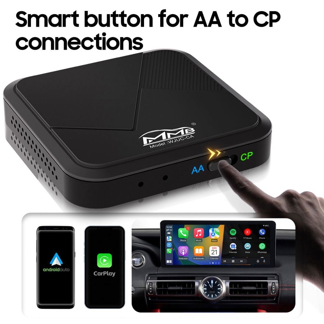 Best Price Adapter Dongle Wireless Car Box Carplay Ai Box Android Auto Adapter