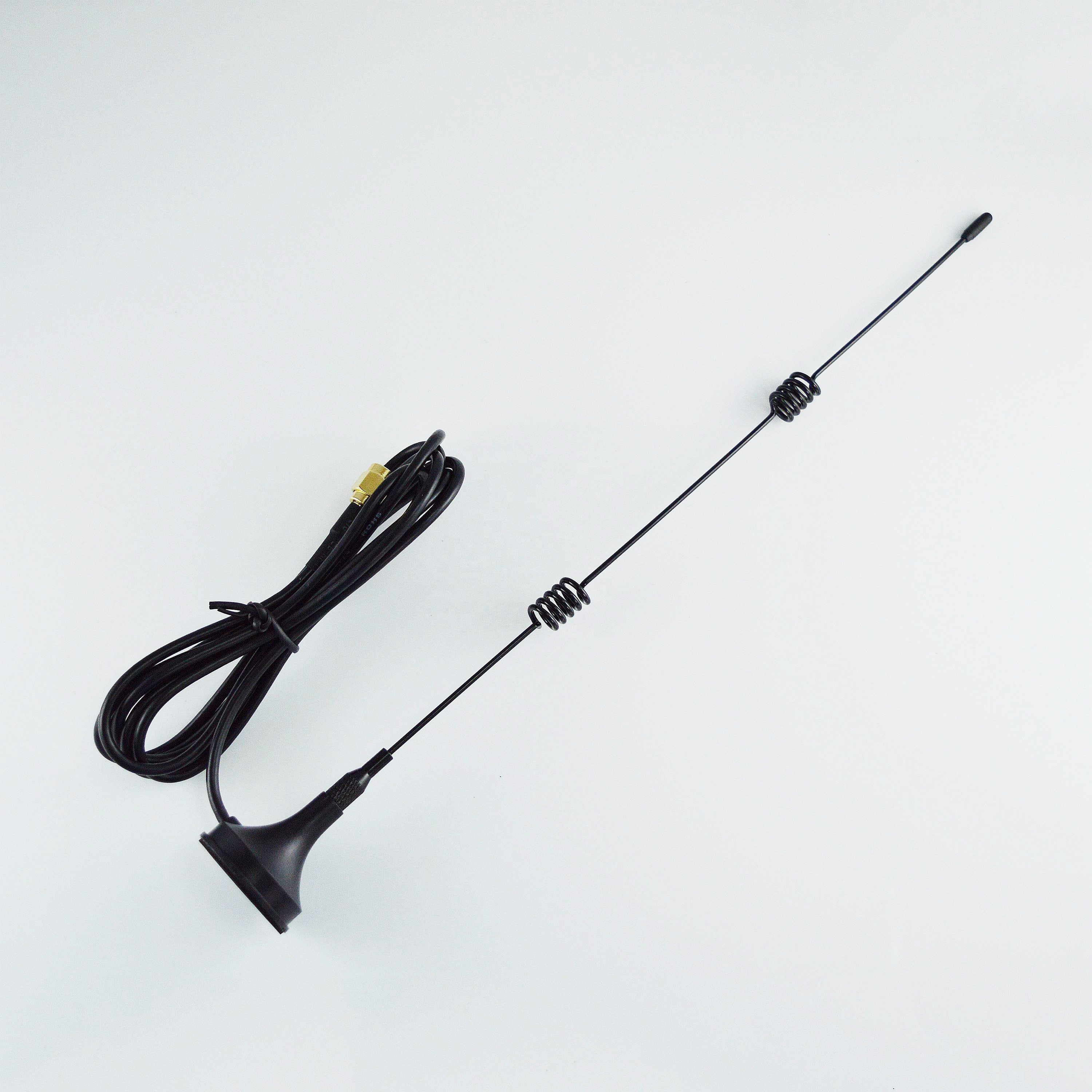 Wifi spring magnetic sucker antenna External 2.4GHz WiFi Magnetic Sucker Base Antenna with RG-174 Cable