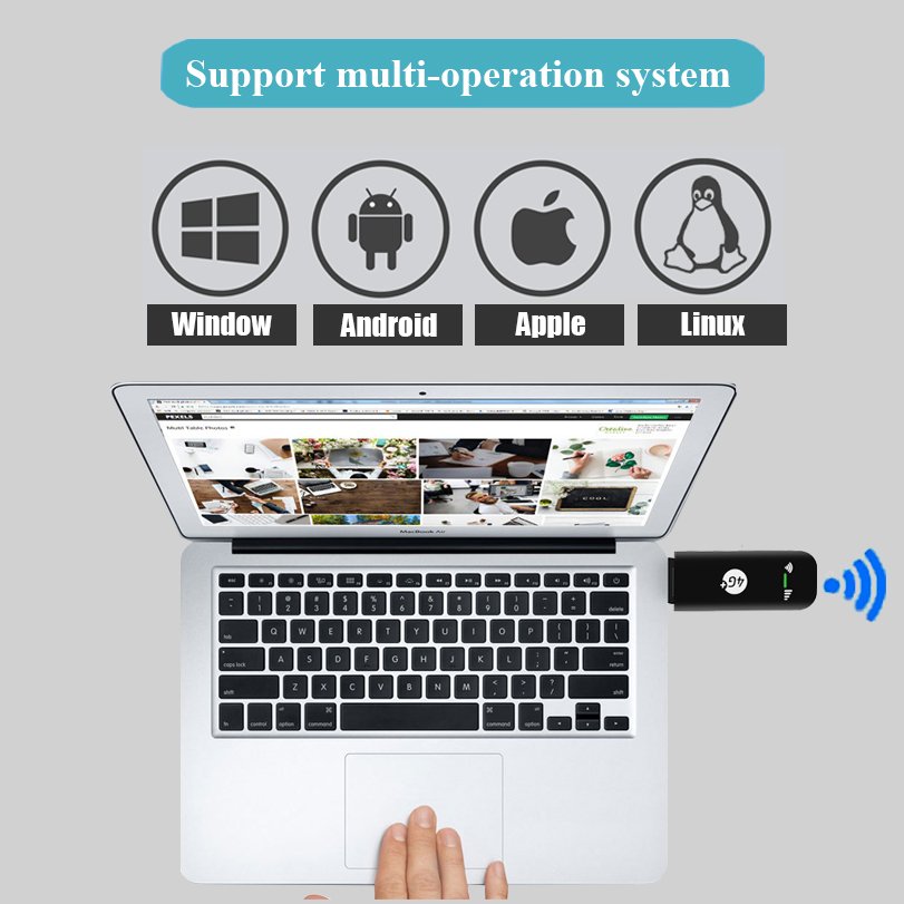 High Quality 4g Modem Stick USB Dongle Car WiFi Hotspot 4G LTE Wireless Router With TS9 CRC9 Antenna Port