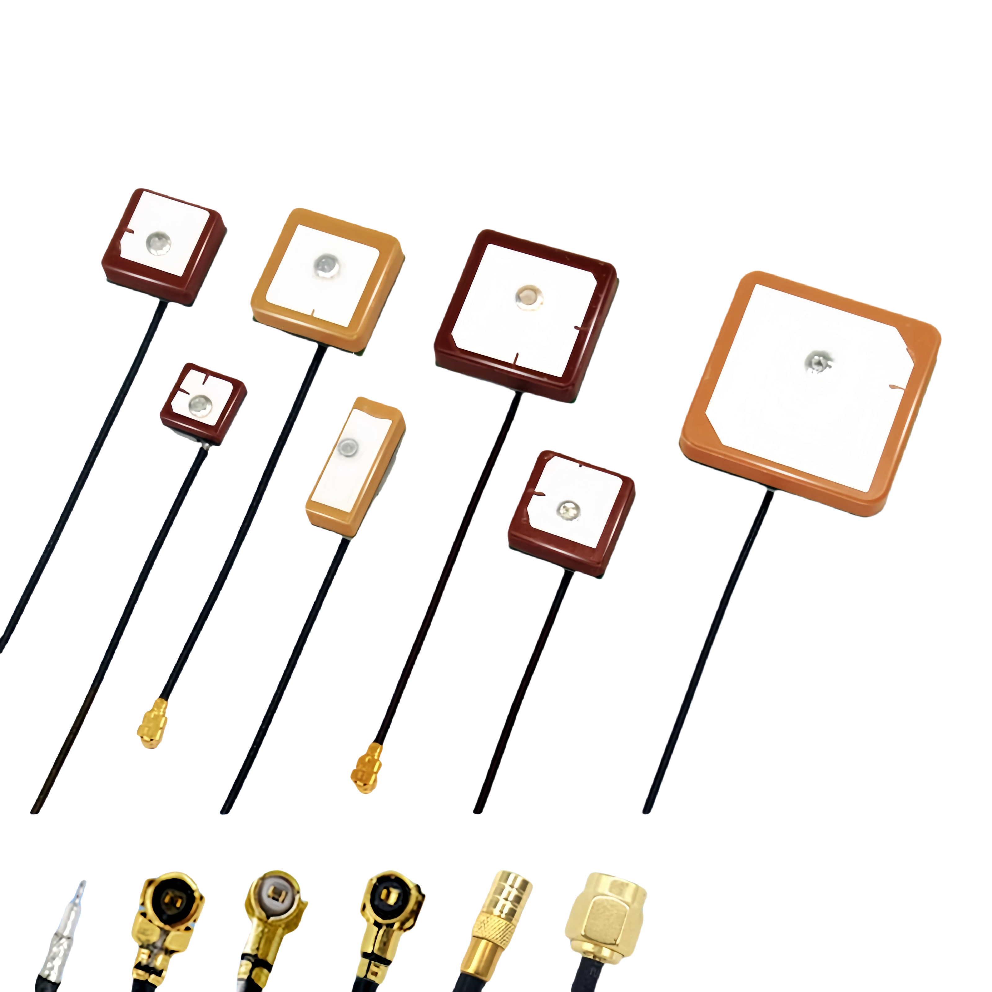 High-Gain 28dbi Antenna Car GPS Glonass Satellite Positioning Active Vehicle 1575.42MHz Ceramic GNSS SMA Connector Customizable