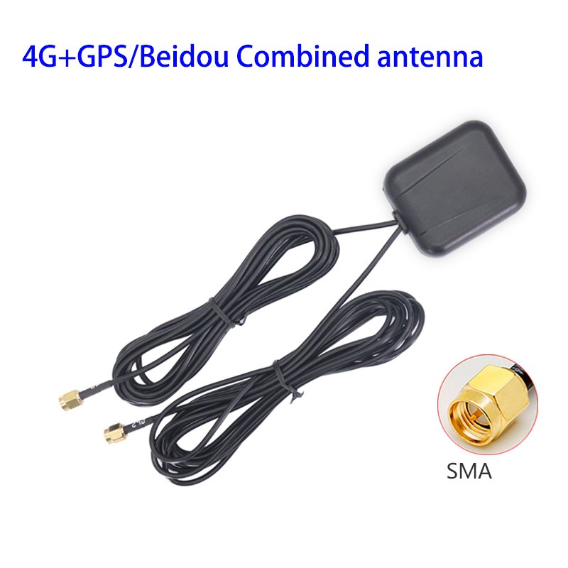 4G+GPS/BD Combined Navigation Car GPS Positioning Antenna 8/30dBi Outdoor Satellite Signal Booster Amplifier SMA Male 1/3M cable