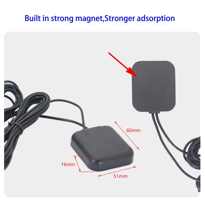 4G+GPS/BD Combined Navigation Car GPS Positioning Antenna 8/30dBi Outdoor Satellite Signal Booster Amplifier SMA Male 1/3M cable
