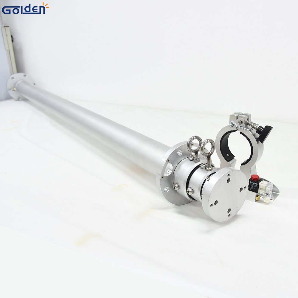 Customized Extended Length Winch Up Telescopic Pole Manual Telescoping Light Mast