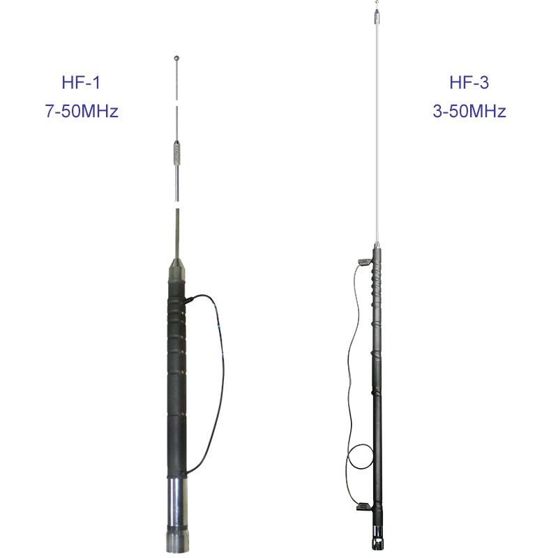 Mobile Car Radio HF Antenna 2.5dBi Scopic Type Fine Tunable HF 3.5-50MHz Base Station Antenna