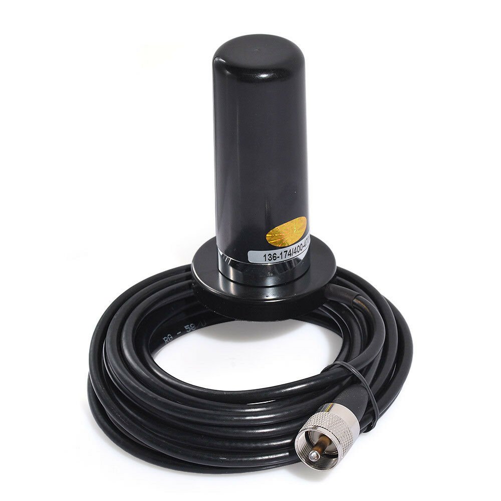 VHF UHF 143MHz 444MHz Car CB Mobile Radio Magnetic Base Antenna