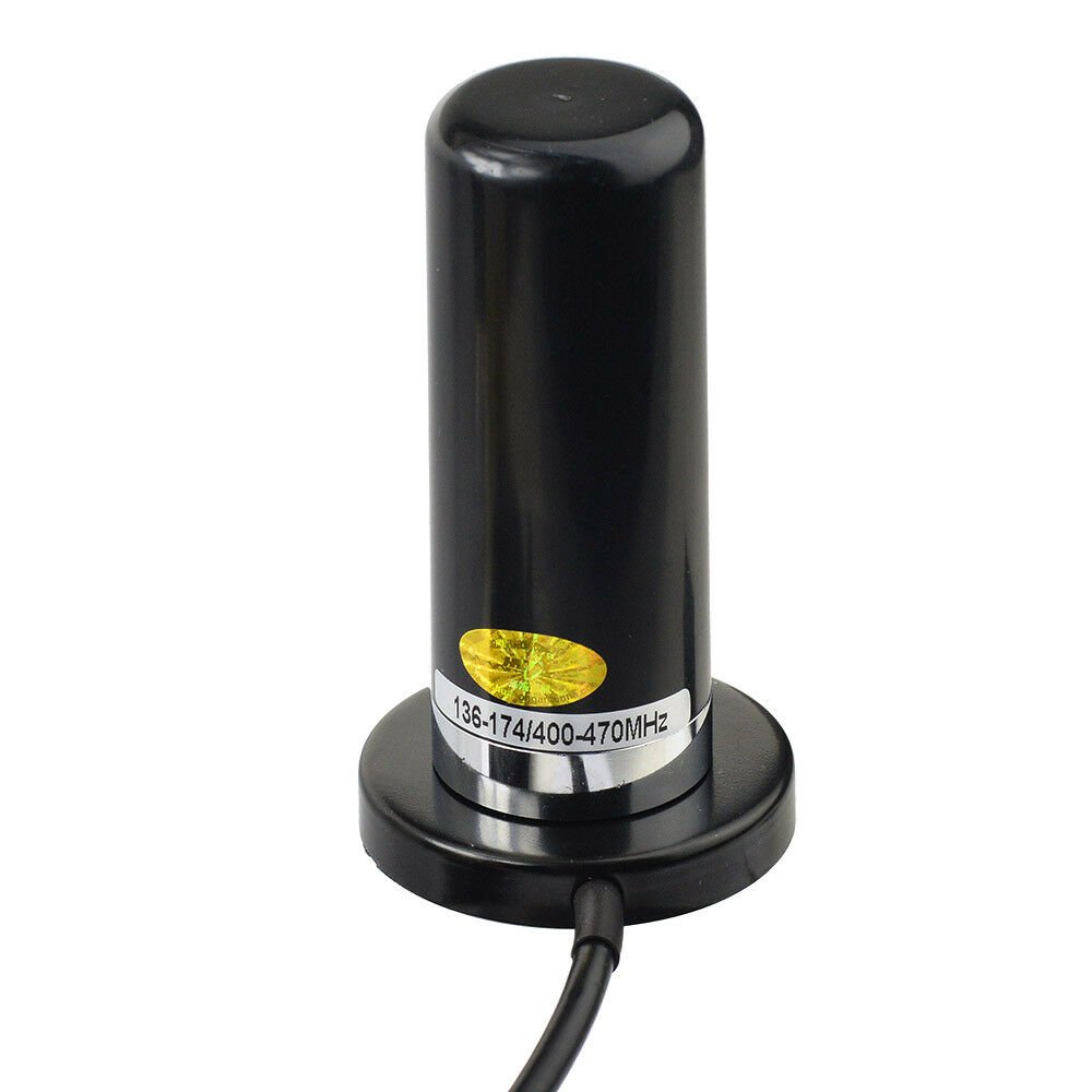 VHF UHF 143MHz 444MHz Car CB Mobile Radio Magnetic Base Antenna