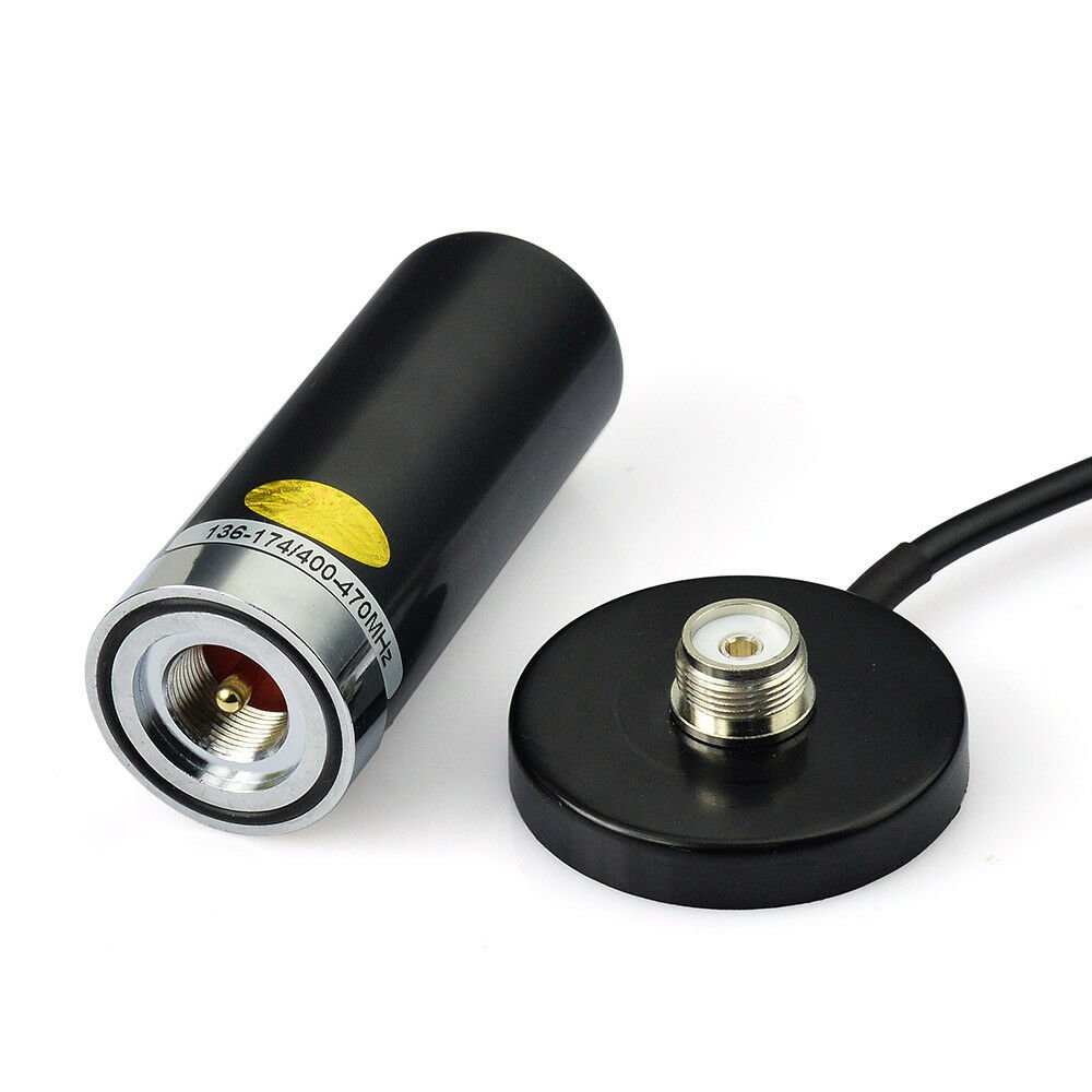VHF UHF 143MHz 444MHz Car CB Mobile Radio Magnetic Base Antenna