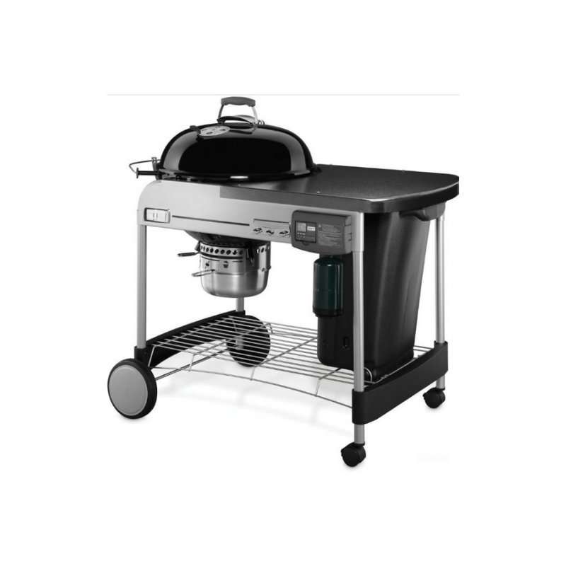 SALE of Performer Deluxe Charcoal Grill, 22-Inch, Touch-N-Go Gas Ignition System, Black