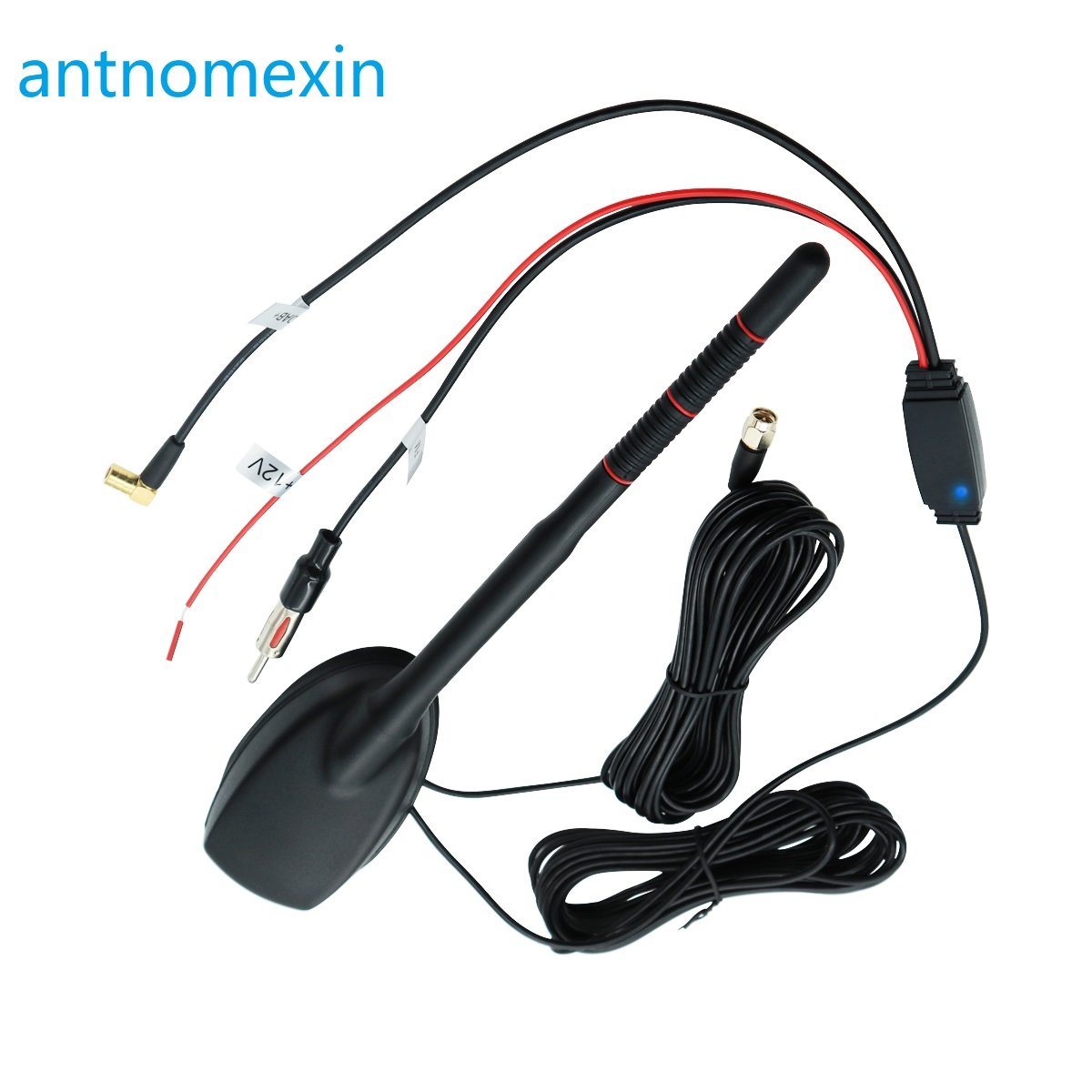 High quality Multi-functional vehicle antenna AM+DAB combination GPS FM car antenna