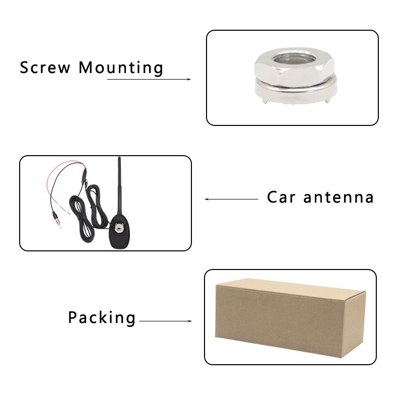 High quality Multi-functional vehicle antenna AM+DAB combination GPS FM car antenna