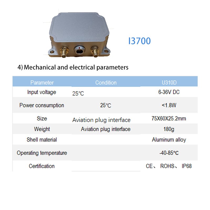 High Accuracy Agricultural Gps Tracker Module Consumption Inertial Navigation System Mtk Rtk Gnss Rtk Antenna Rtk Algorithm
