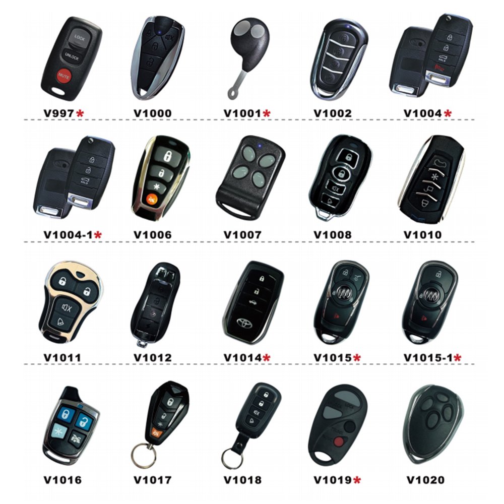 Universal 315Mhz 433Mhz Garage Door Metal 4-Button Remote Control Rolling Code Gate Controller
