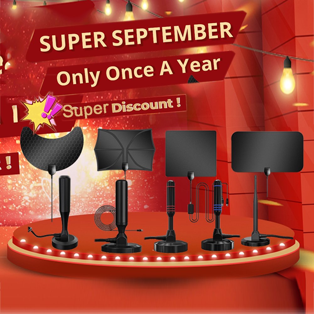 Rv New Uhf World Cheap Amplified caravan Wireless Dvbt2 4k Indoor Hdtv hd Digital Tv Antenna