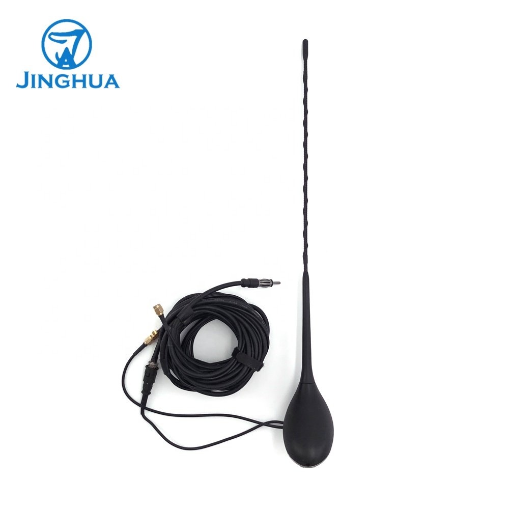 Low Profile High Performance FM AM GPS Compact Car Antenna for GPS Navigation and Radio