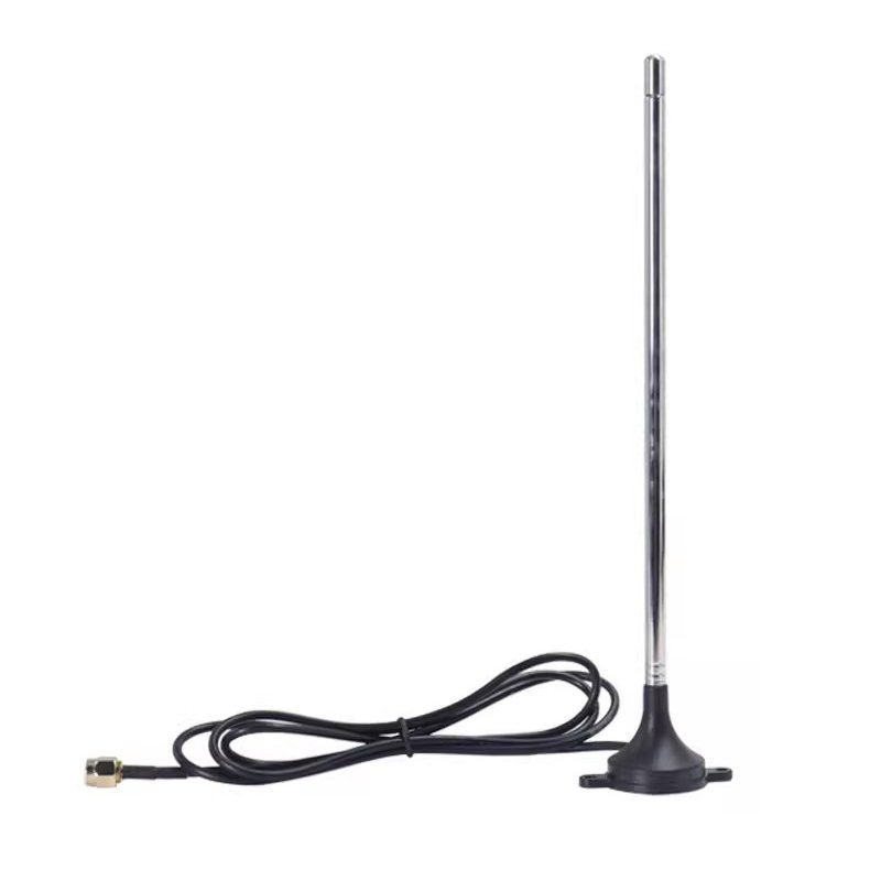 High-Gain Power Amplifier FM/AM Radio Pull Rod Sucker Antenna 60-108M for Car Modification CD Home-Durable Communication Antenna