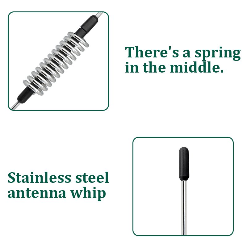 VHF/UHF Outdoor Stainless Steel Car 27MHz UHF CB Antennas