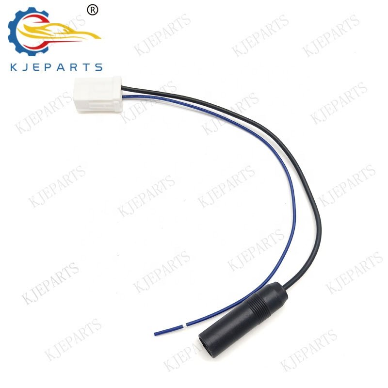 Automotive 2Pin Adapter Radio Antenna Cable Complete Wiring Harness for Car Audio Player