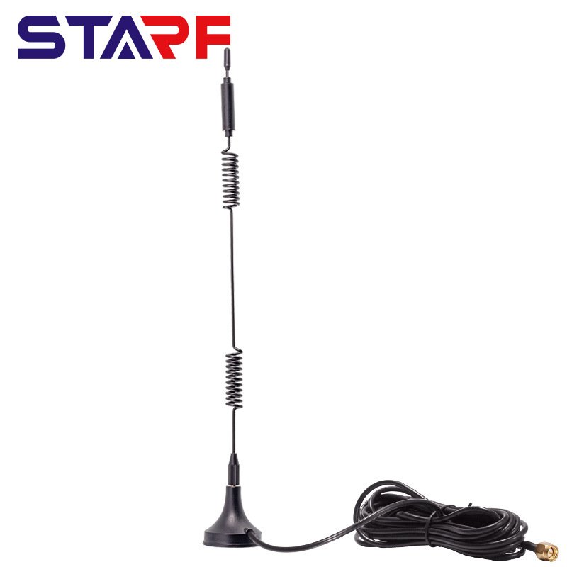 RF Antenna External 7dbi NB-IoT 5G Antenna Magnet Mount SMA Male Car Antenna with RG174