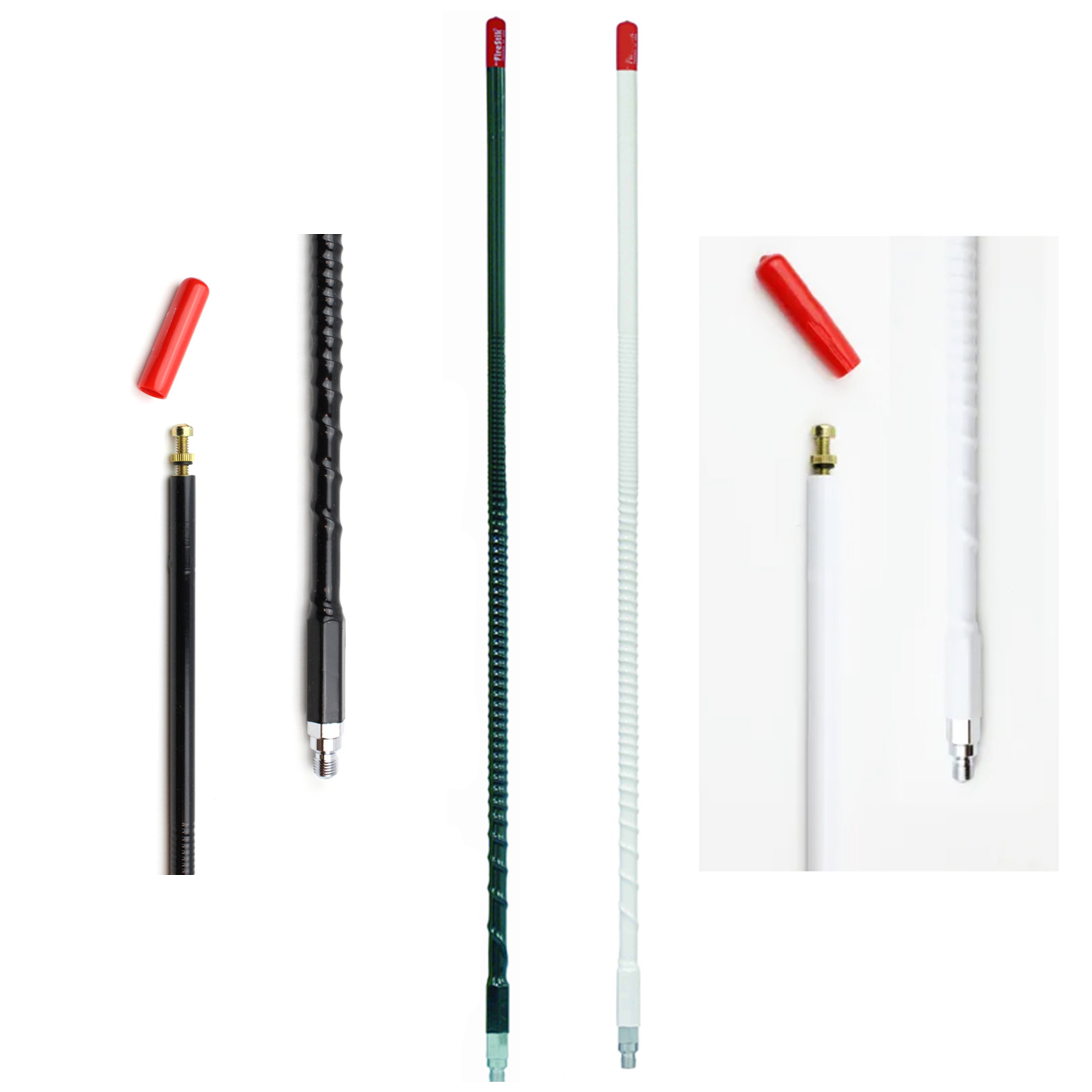 27MHz ham radio antenna CB mobile antenna black /white communication antenna for Cb Radio Car with M10 connector