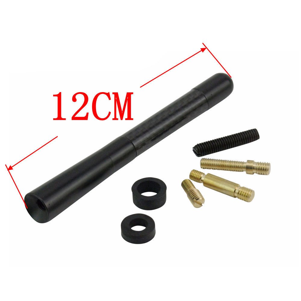Car Body and Accessories Modification Car Antenna Decoration signal Carbon Fiber Aluminum Alloy Metal Receiving Antenna
