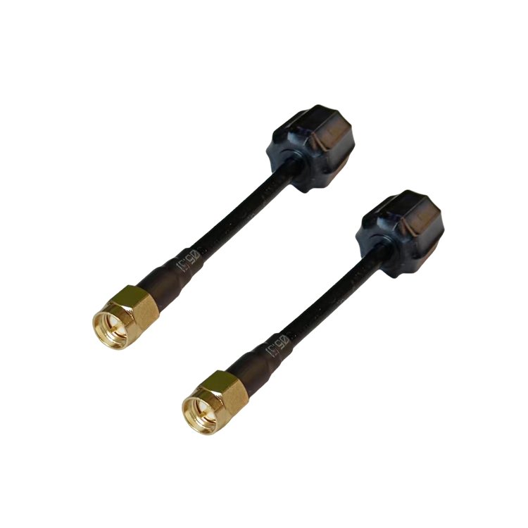 5.8GHz 3Dbi 140mm RG141 RHCP LHCP Lollipop FPV Antenna with SMA Male / RP-SMA Male Connector for FPV/UAV